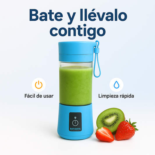 BatidoYa: Tu Licuadora Portátil para Batidos al Instante, ¡Donde Quieras!